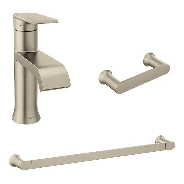 MOEN BH3808BN Genta LX Pivoting Toilet Paper Holder - Brushed Nickel