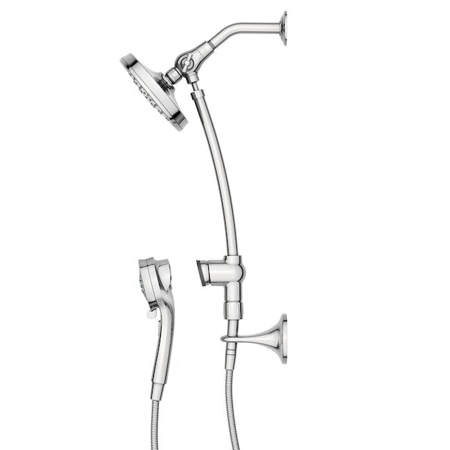 Moen 28501 6-Spray Hand Shower & Rainshower W / SlideBar Polished Chrome
