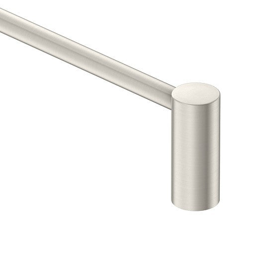 Moen YB0424BN Align 24" Modern Single Towel Bar - Brushed Nickel