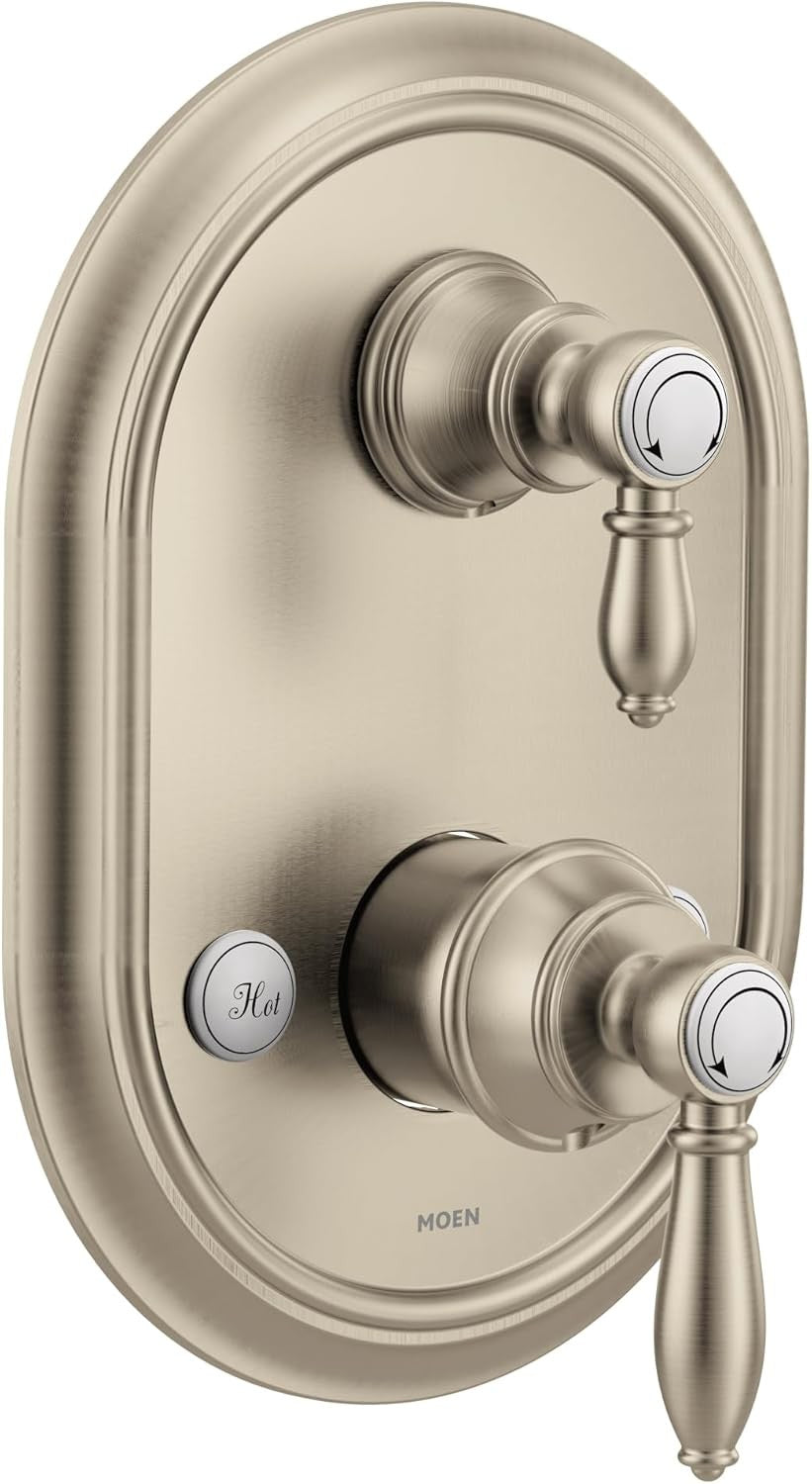 Moen 200820BN Handle Hub for Weymouth M-CORE 3-Series Valve Trim- Brushed Nickel