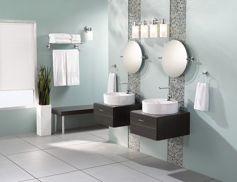 Moen S43001 Arris 1-Handle One-Hole Bathroom Faucet w/ DRAIN Chrome Finish