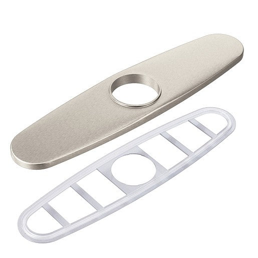 Moen 141002SRS Deckplate Escutcheon & Gasket - Spot Resist Stainless