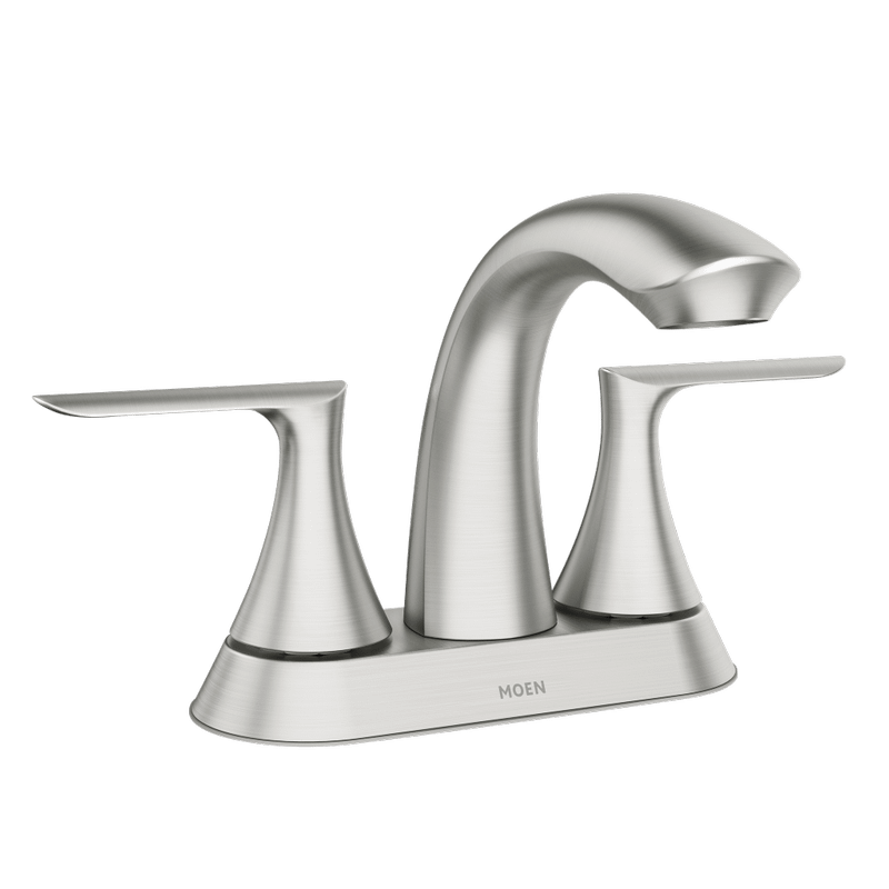 MOEN 84515SRN Findlay 4 in. Centerset Bathroom Faucet Spot Resist Brushed Nickel