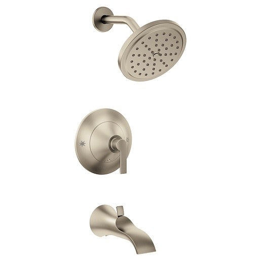Moen TS2203EPBN Doux Posi-Temp Tub & Shower Trim Kit - Brushed Nickel