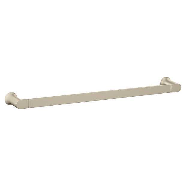 Moen BH3824BN Genta LX Modern 24-inch Towel Bar - Brushed Nickel