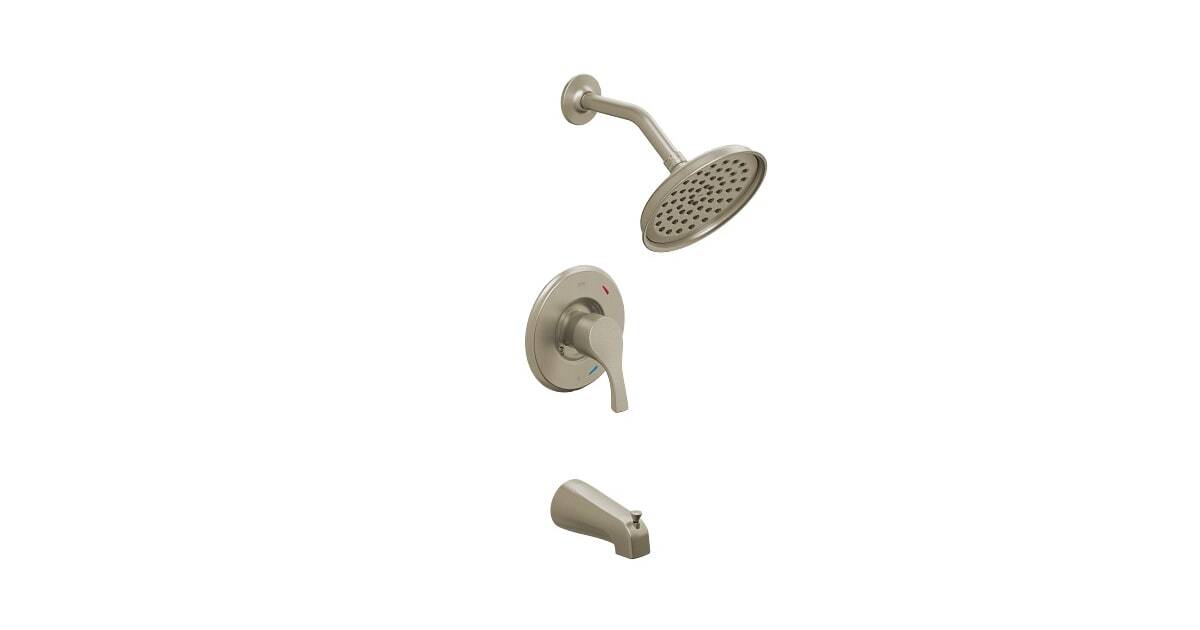 Moen T58913EPBN Ash Cycling Tub / Shower Trim Brushed Nickel