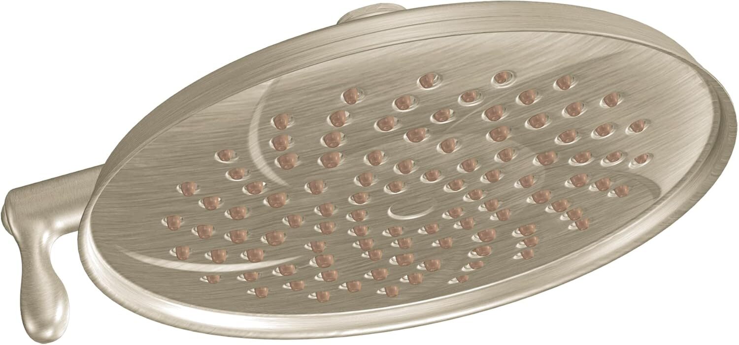 Moen S1311EPBN Brushed Nickel Isabel 9 3/16" Multi Function Shower Head