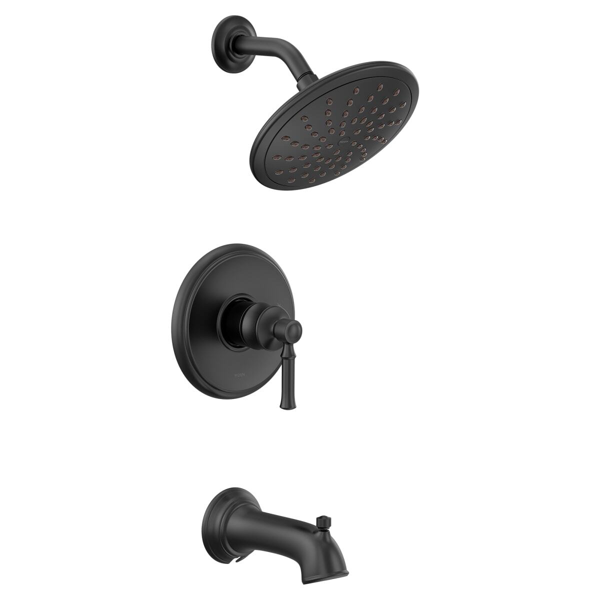 Moen UT2283EPBL Dartmoor M-CORE 2-Series 1-Handle Tub & Shower Trim Kit Black