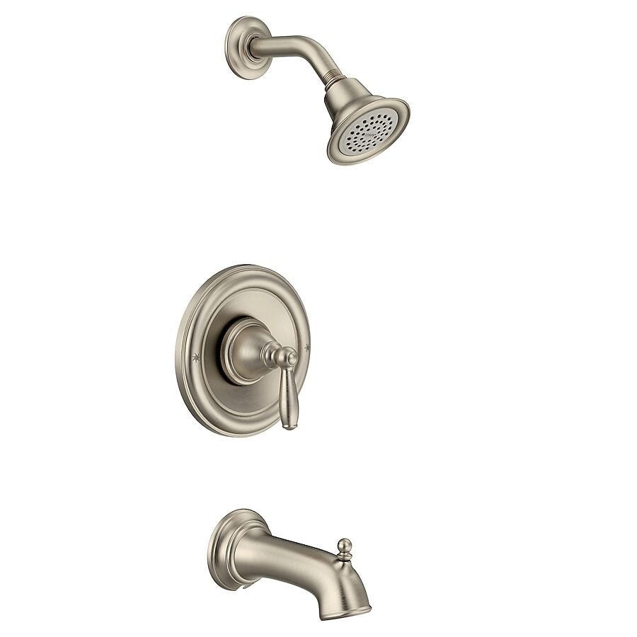 Moen Brantford T2153EPBN Posi-Temp Tub and Shower Trim Kit in Brushed Nickel