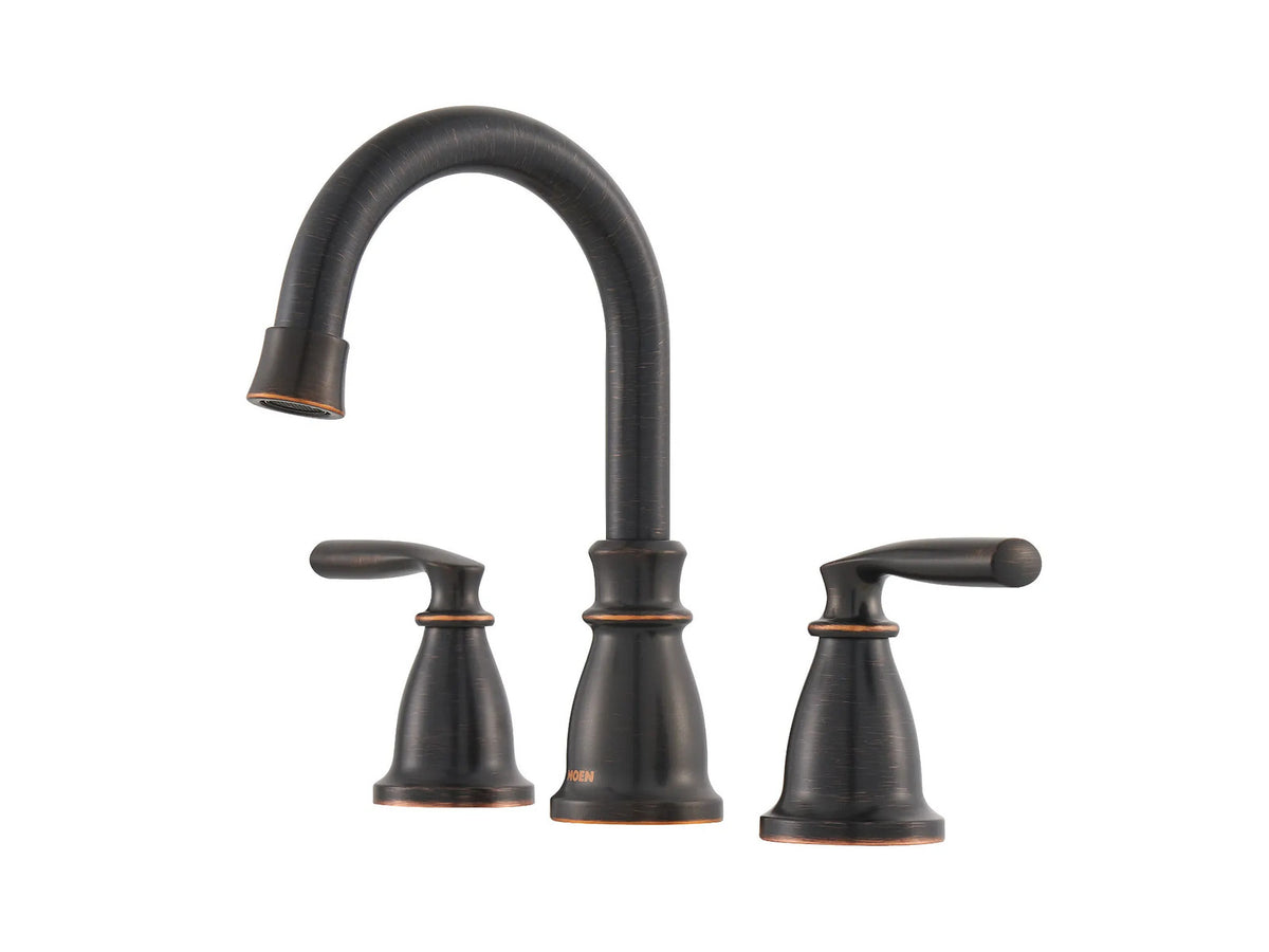 Moen 84539BRB Hilliard 2-Handle High Arc Lavatory Faucet - Mediterranean Bronze