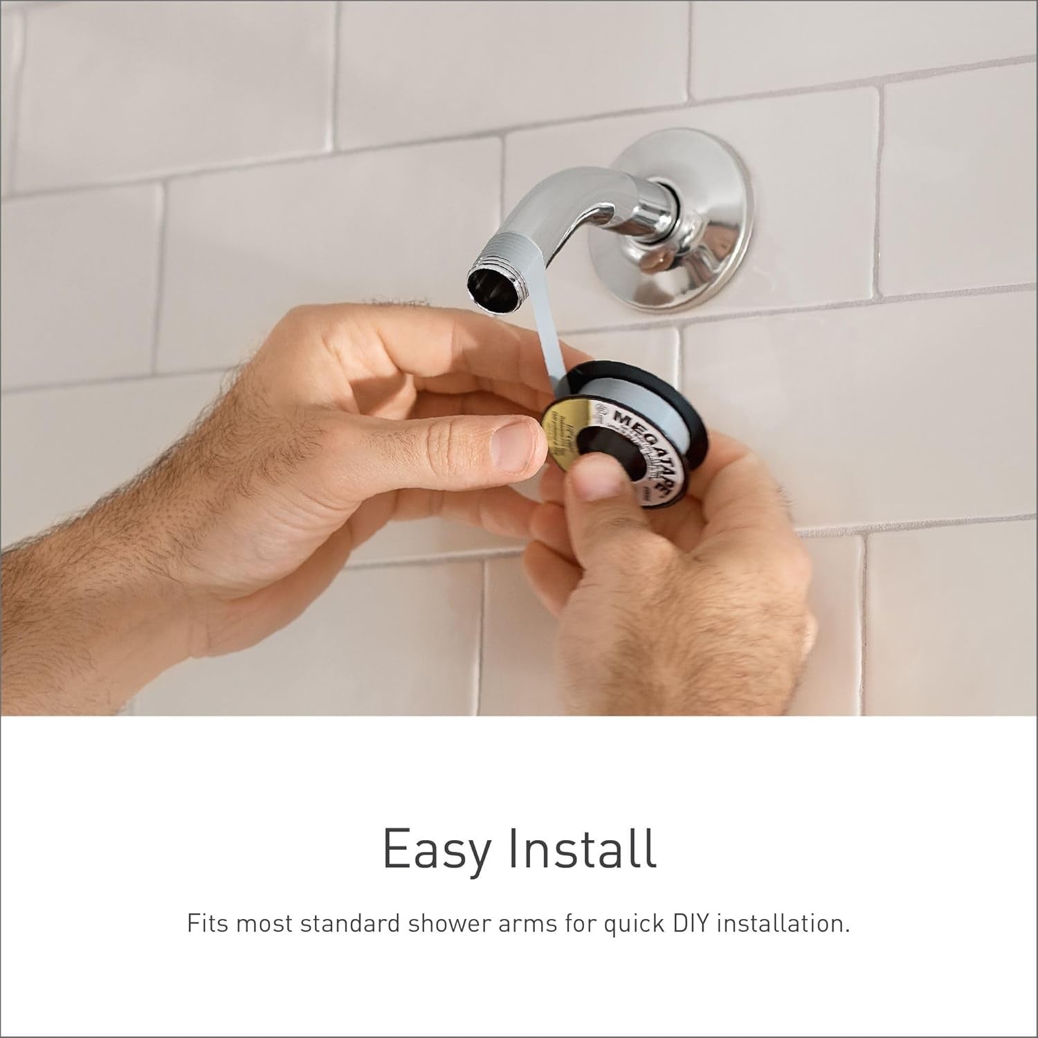 MOEN 3662EPBG Engage 6-Spray Handheld Shower Head 1.75 GPM in Brushed Gold