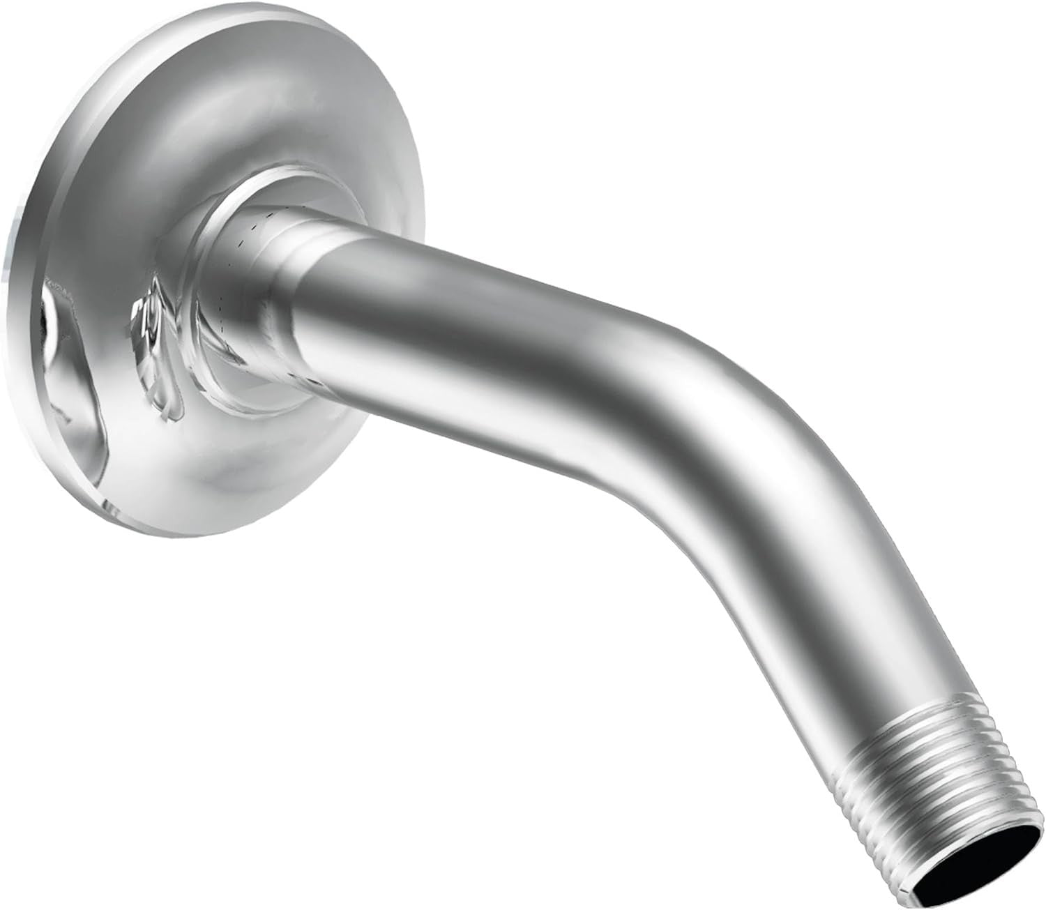 Moen S177 Icon Bathroom 6 Inch Shower Arm & Flange - Chrome Finish