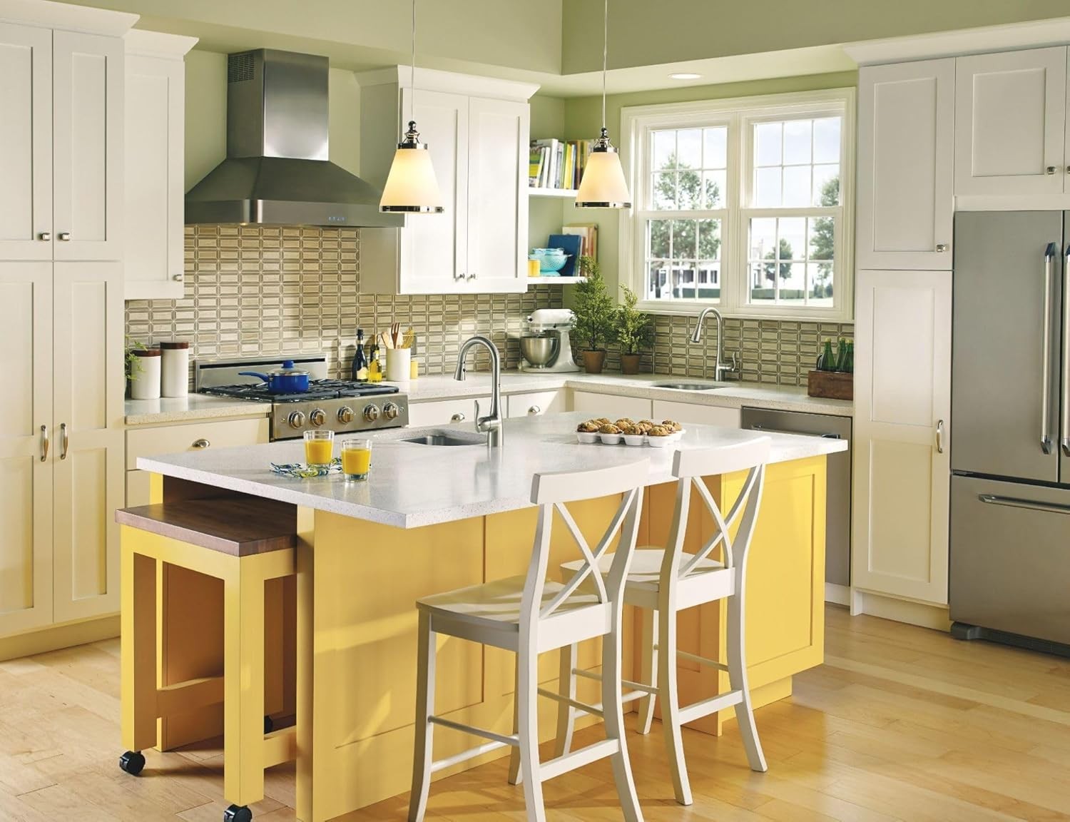 Moen 5995SRS Arbor Spot Resist Stainless 1-Handle High Arc Pulldown Bar Faucet