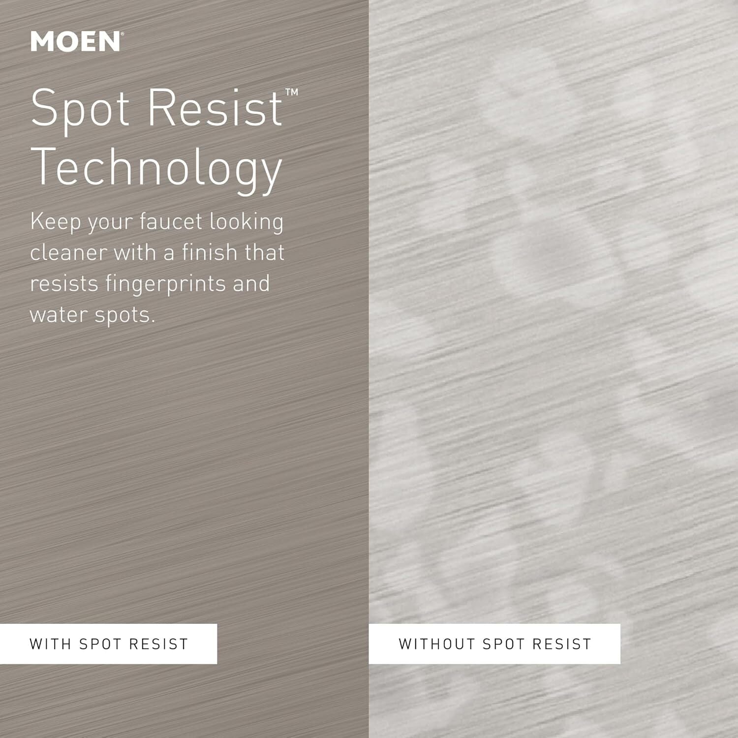 Moen Karis Spot Resist Brushed Nickel One-Handle Lavatory Faucet 84346SRN