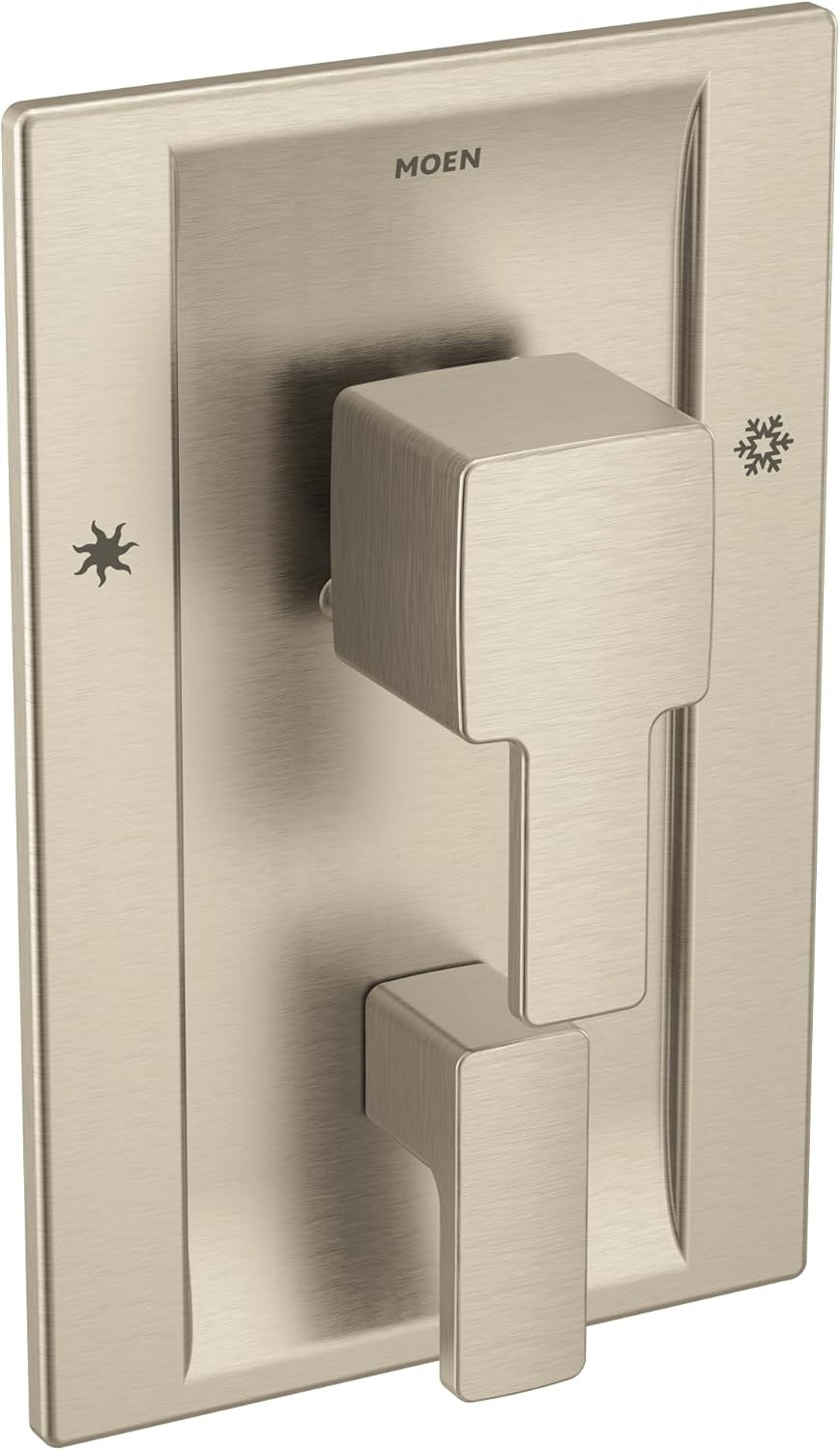 Moen TS2710BN 90°  Posi-Temp Double Lever W/ Diverter Valve Trim -Brushed Nickel