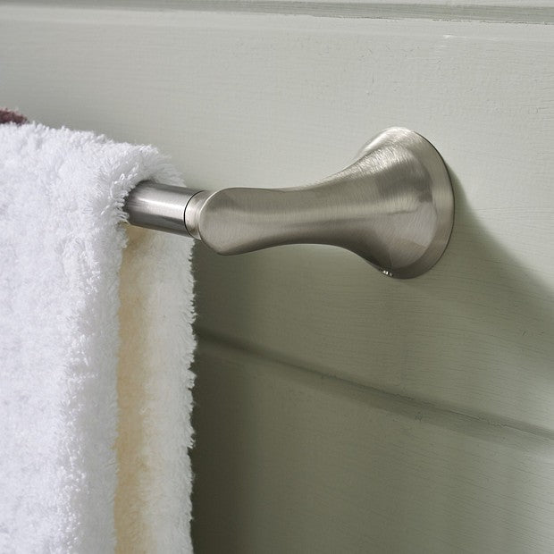 Moen MY1524BN Darcy Towel Bar Press & Mark - Brushed Nickel