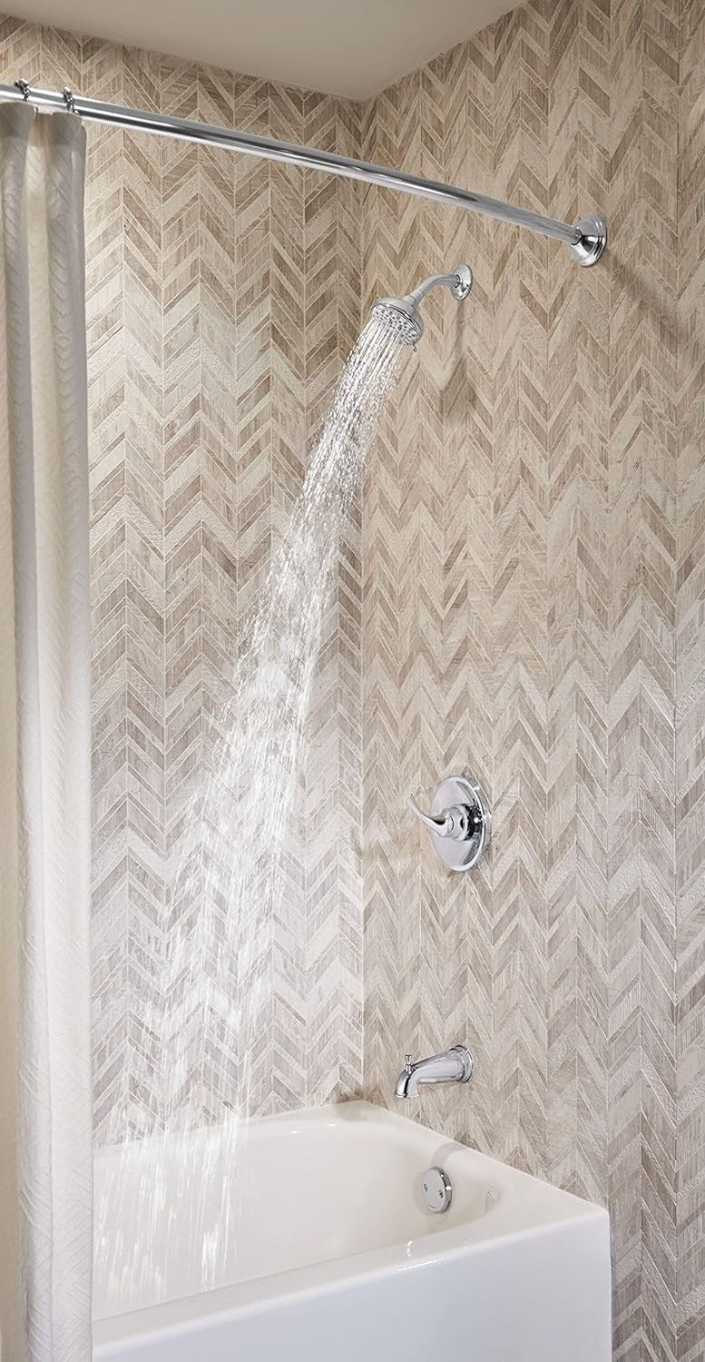 MOEN Idora 82115 Single Handle Posi-Temp 5-Spray Tub and Shower Faucet in Chrome