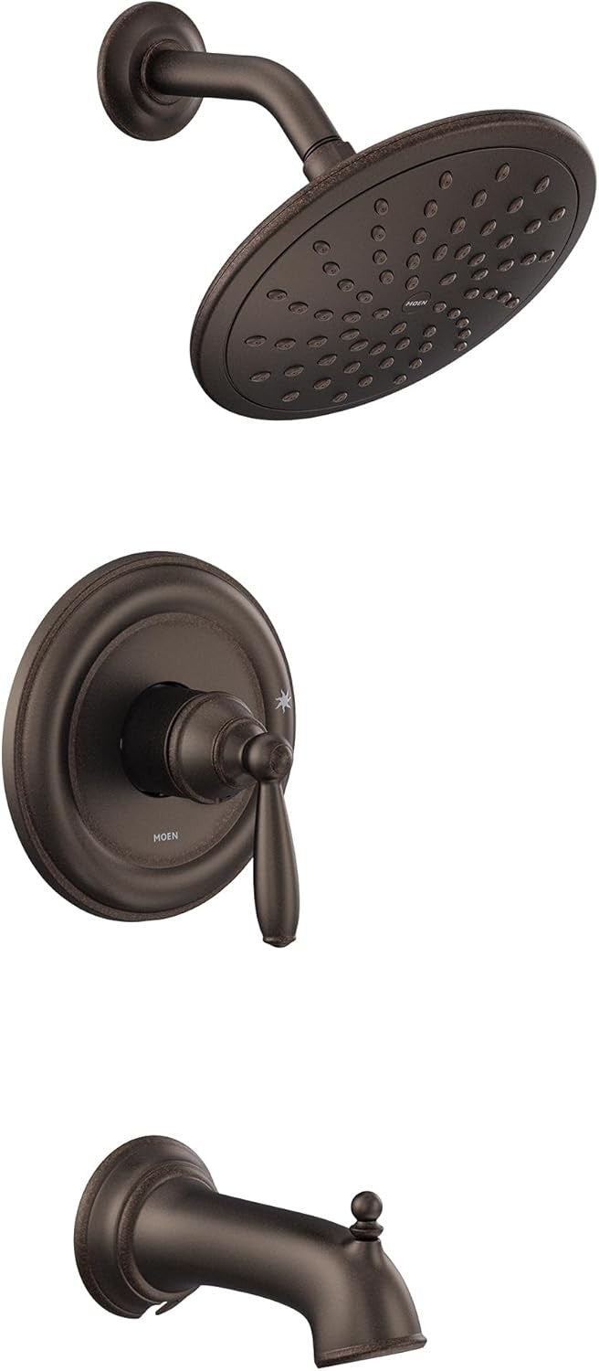 Moen T2253EPORB Brantford 1 Handle Tub & Shower Faucet Trim Kit - Rubbed Bronze
