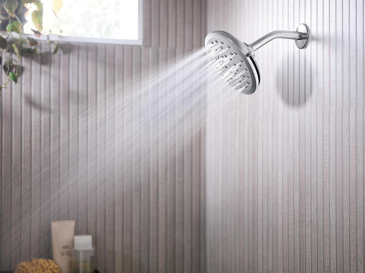 MOEN Verso 220R7 Infiniti Dial Round Rain Shower Head, 7-Inch Diameter Spray
