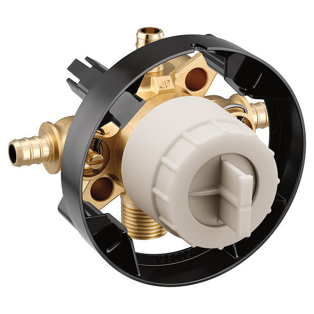 Moen U140XS M-Core 4 Port 1/2" Crimp Ring PEX With Stops Tub & Shower Valve