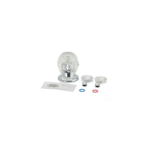Moen 156723 Replacement Hot or Cold Handle Kit for Bathroom Faucet - Chrome