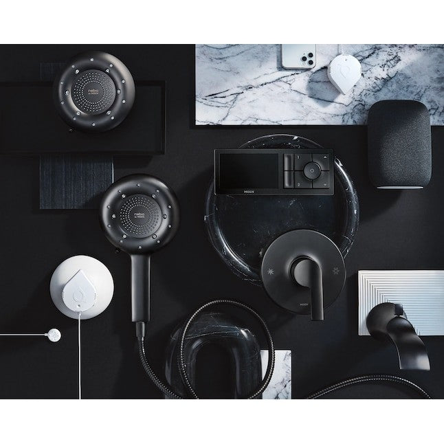 ​Moen N400H0BL Nebia Quattro Handheld Showerhead Magnetix Dock - Matte Black