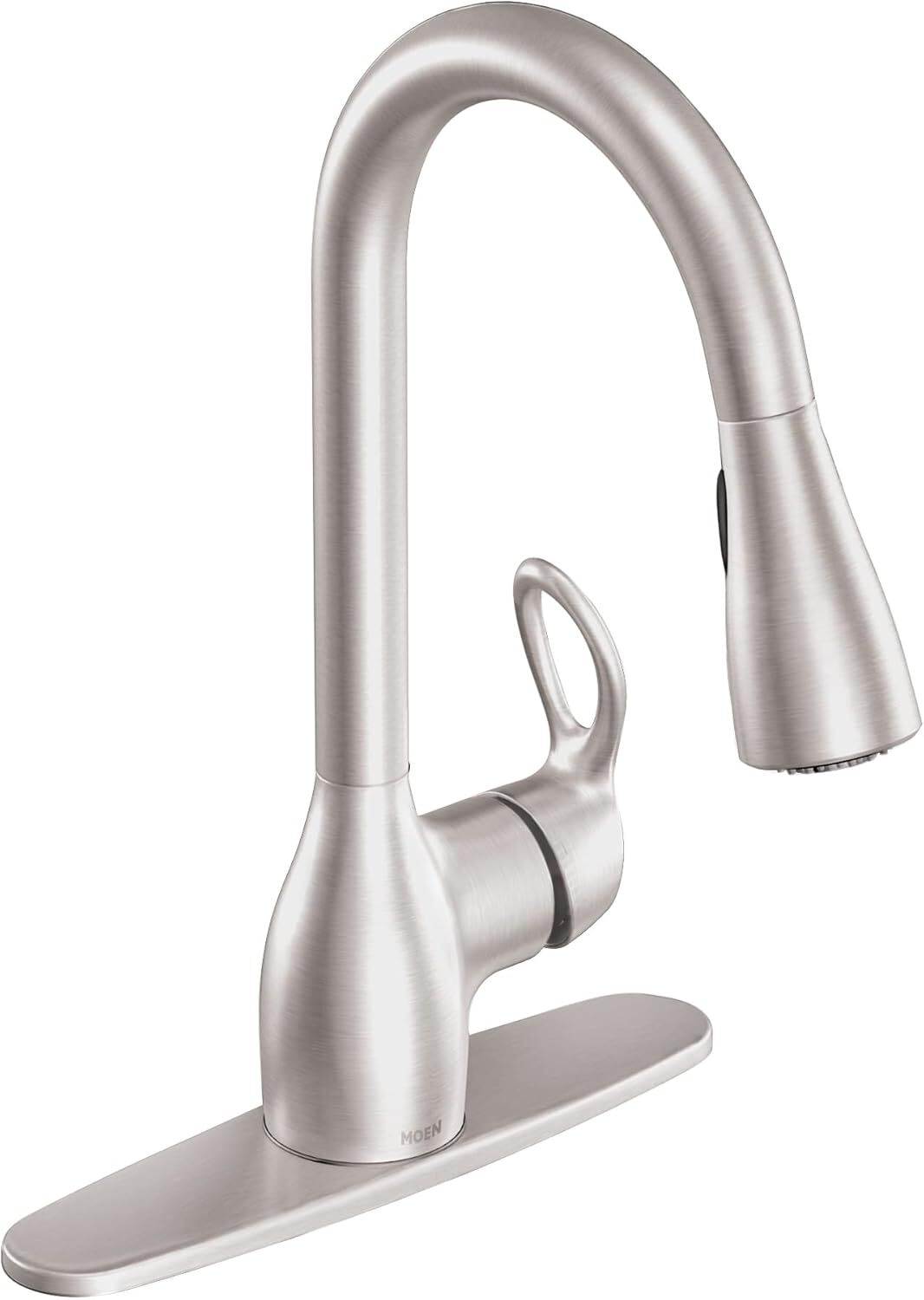 Moen Kleo Spot Resist Stainless One-Handle Pulldown Kitchen Faucet - CA87011SRS