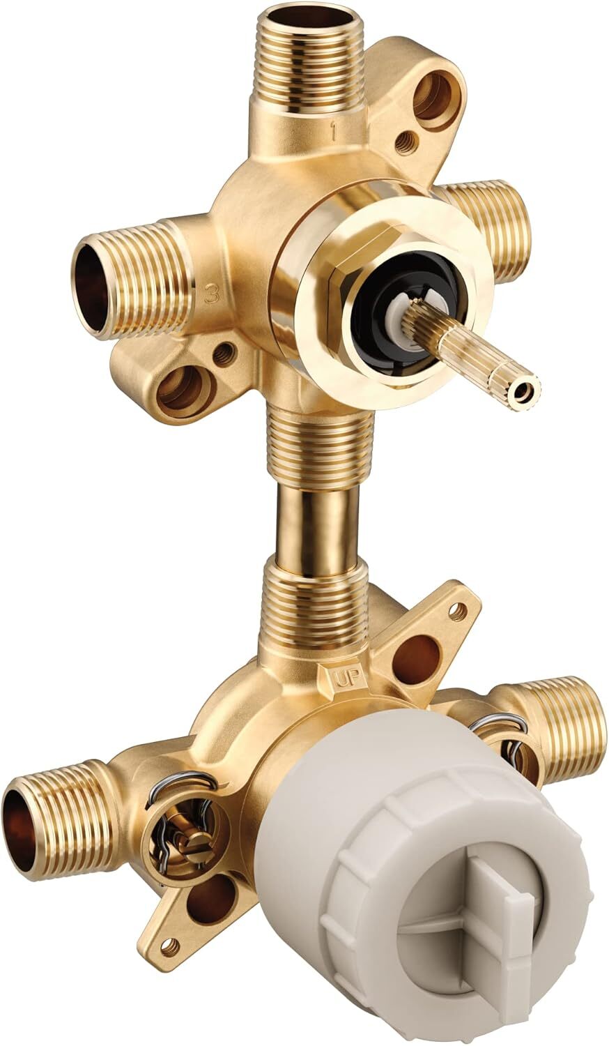 Moen U362CIS M-Core 3 or 6 Function 1/2" CC and IPS Diverter Valve with Stops