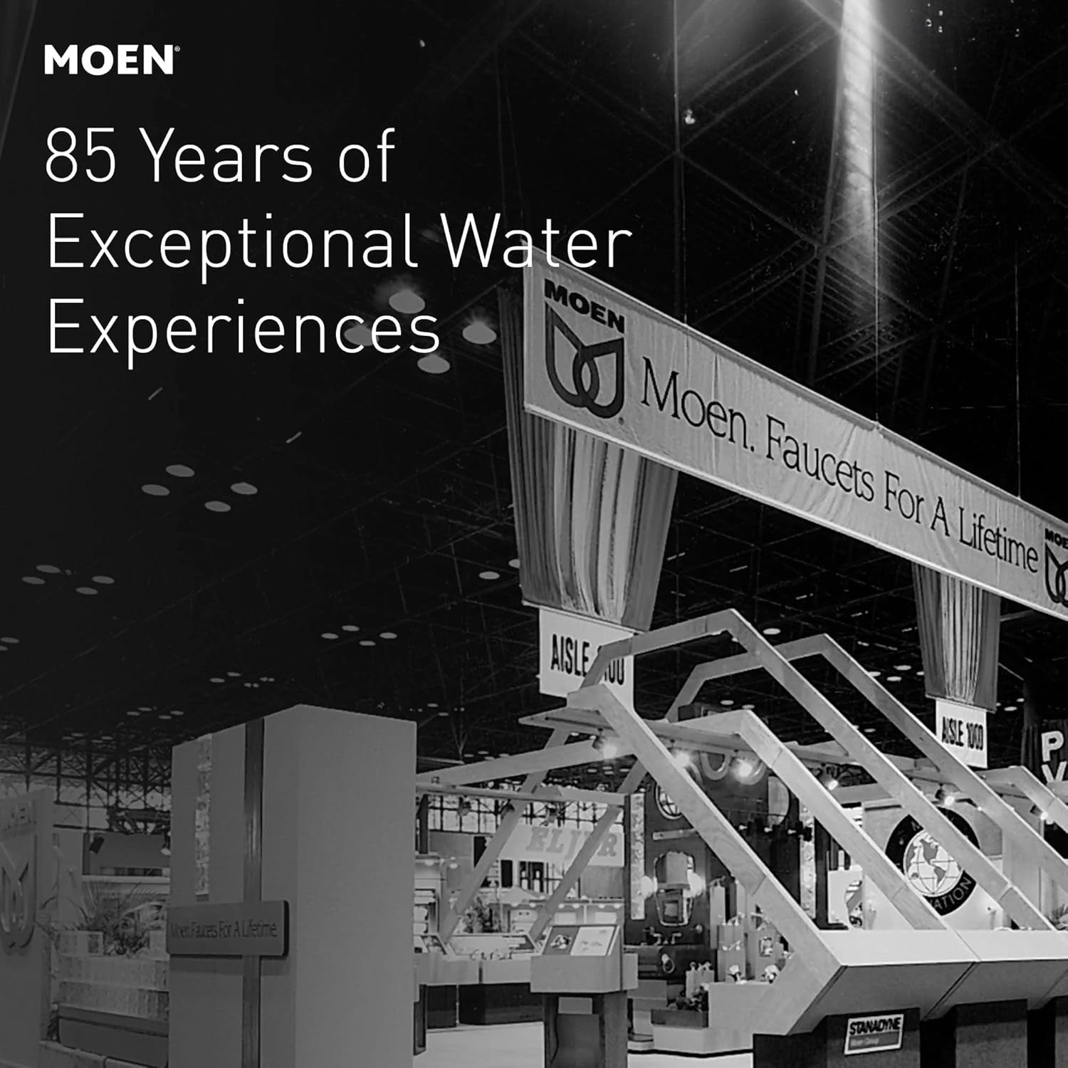 Moen Ronan Single Hole Single-Handle Bathroom Faucet in Matte Black 84021BL