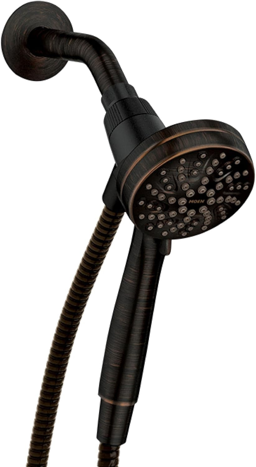 Moen 26100BRB Engage 6-Settings Handheld Shower Head - Mediterranean Bronze