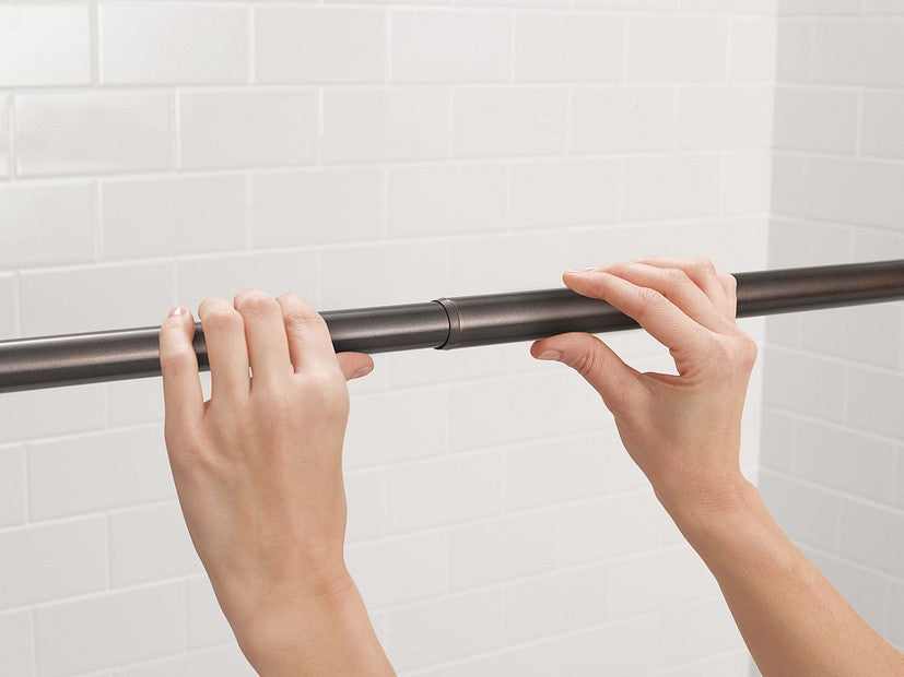 Moen TR1000OWB 44-72" Adjustable Tension Shower Curtain Rod - Old World Bronze
