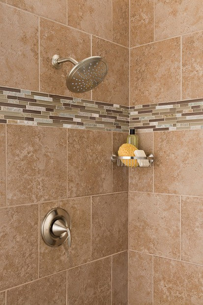 Moen T2232EPORB Eva Posi-Temp Rain Shower Faucet Trim Kit in Oil Rubbed Bronze