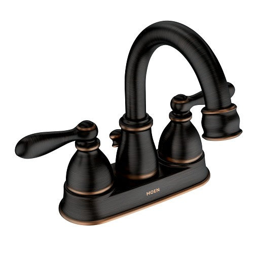 Moen WS84667BRB Caldwell Two Handle Bathroom Faucet - Mediterranean Bronze