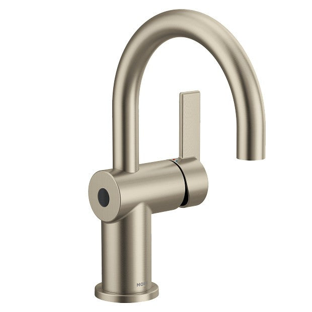 Moen 6221EWBN Cia 1.2 GPM Touchless MotionSense Bathroom Faucet, Brushed Nickel