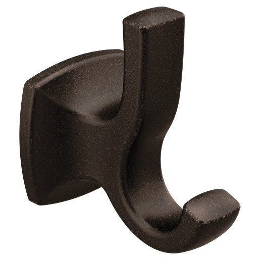 Moen YB5103ORB Voss Double Robe Hook - Oil-Rubbed Bronze