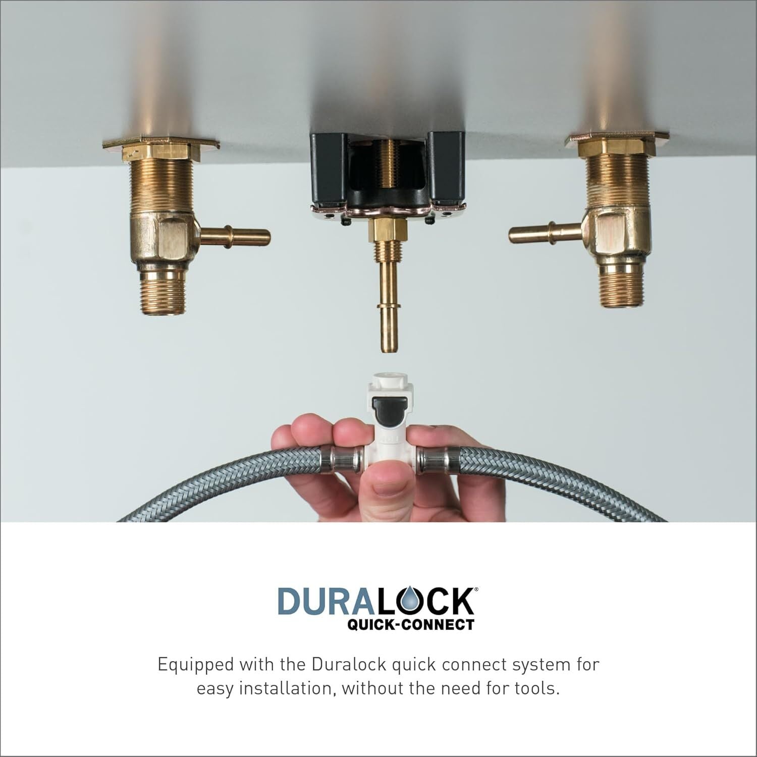 Moen T6405BL BELFIELD 2-Handle High Arc Bathroom Faucet Trim - Matte Black