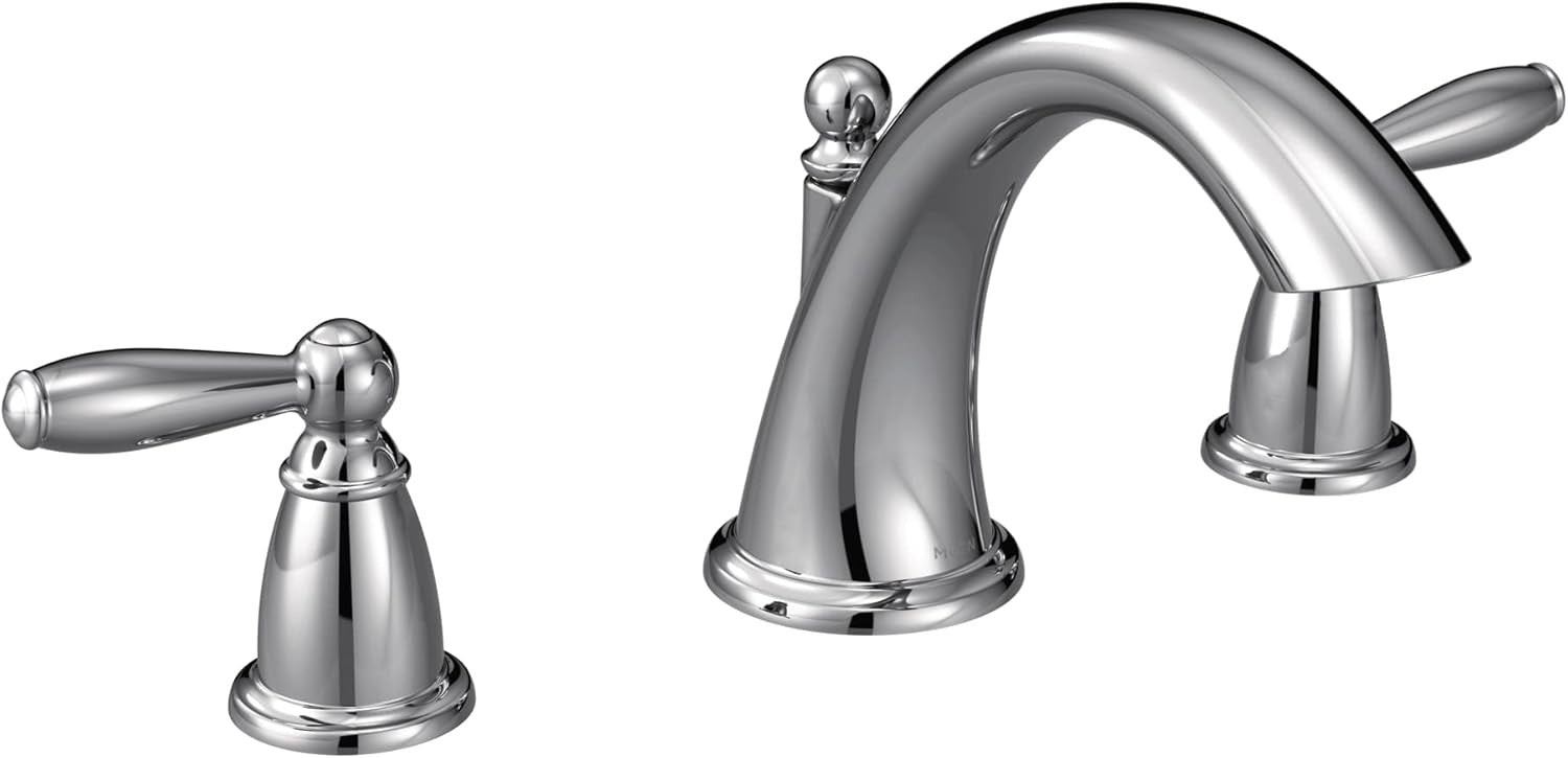 MOEN T4943 Brantford 2-Handle Deck-Mount Roman Tub Faucet Trim Kit - Chrome