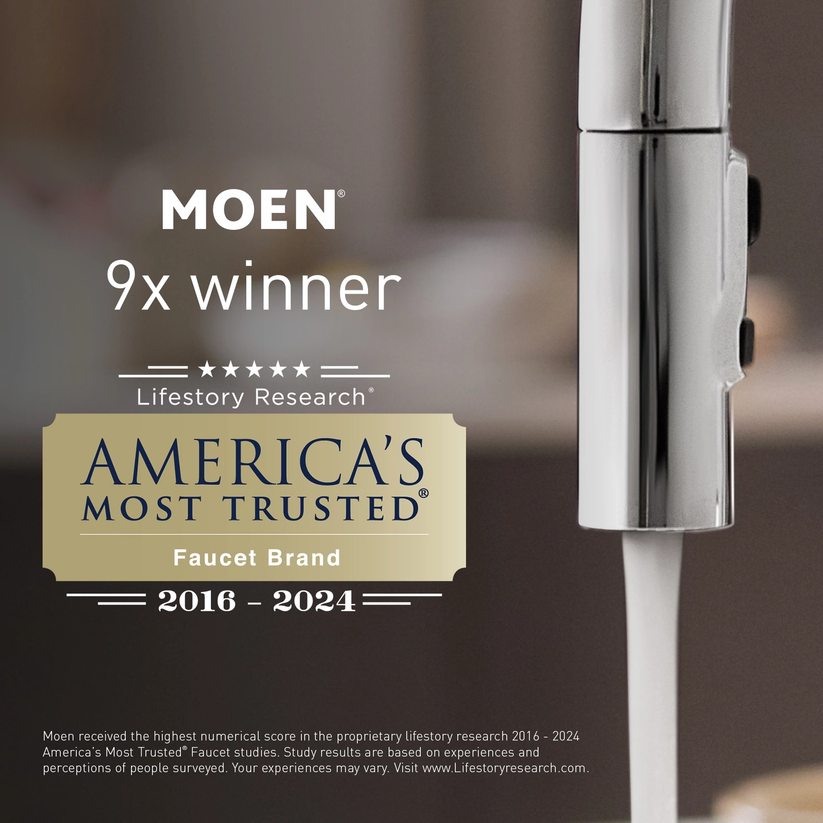 Moen 82613SRN Adler Tub Shower Faucet Set Brushed Nickel