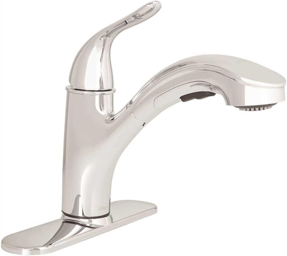 MOEN Brecklyn 87557 Pull-Out Spray Wand Kitchen Faucet Polished Chrome
