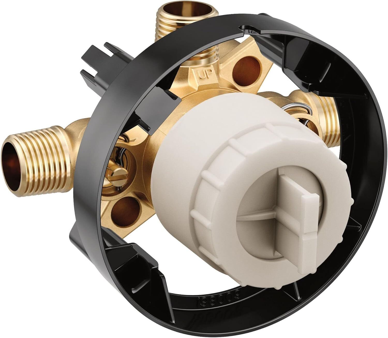 Moen U130CIS M-CORE 3 Port Pressure Balanced Rough-in Valve 1/2" CC/IPS w/ Stops