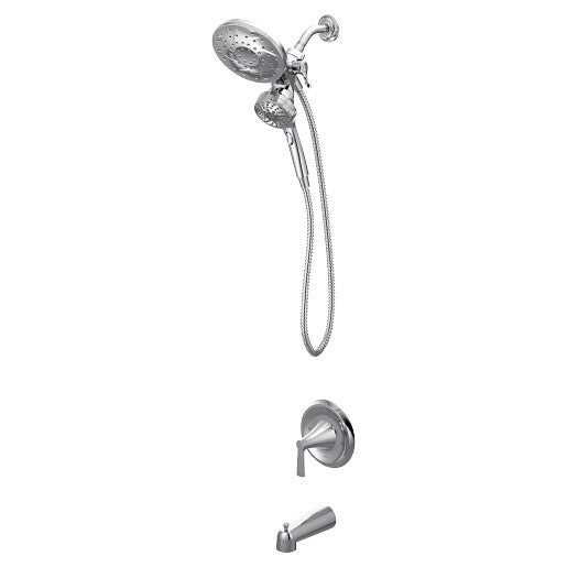 Moen 82310 Mikah Chrome Posi-Temp Tub & Shower With Magnetix Hand Shower