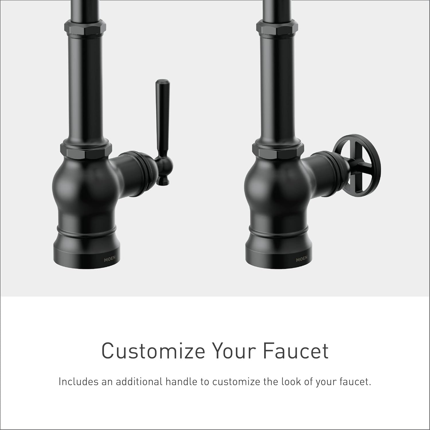 MOEN Paterson S72003EV2BL Smart Faucet Touchless Pull Down Kitchen - Matte Black
