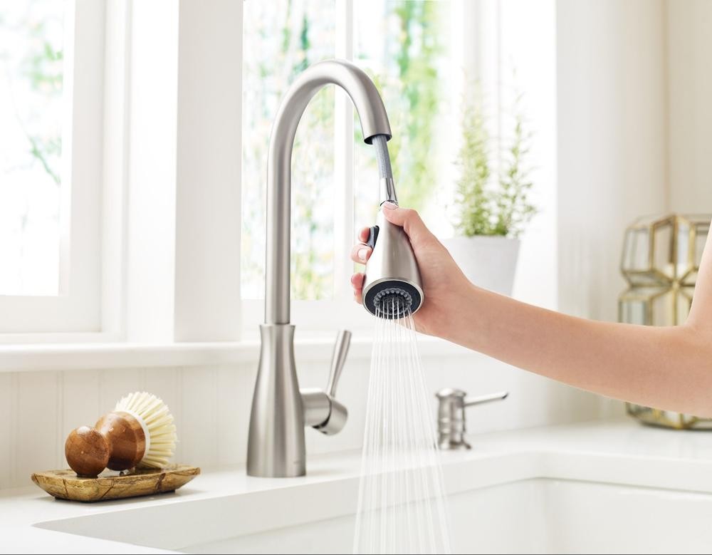 Moen 87699SRS Lucira 1-Handle Pulldown Kitchen Faucet - Spot Resist Stainless