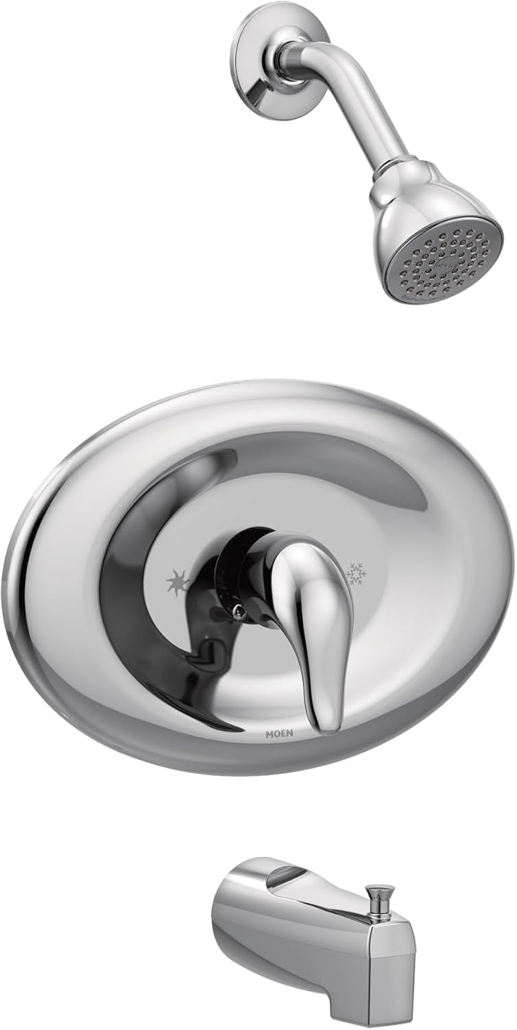Moen L2369EP Chateau Posi-Temp Eco-Performance Shower & Tub Trim - Chrome