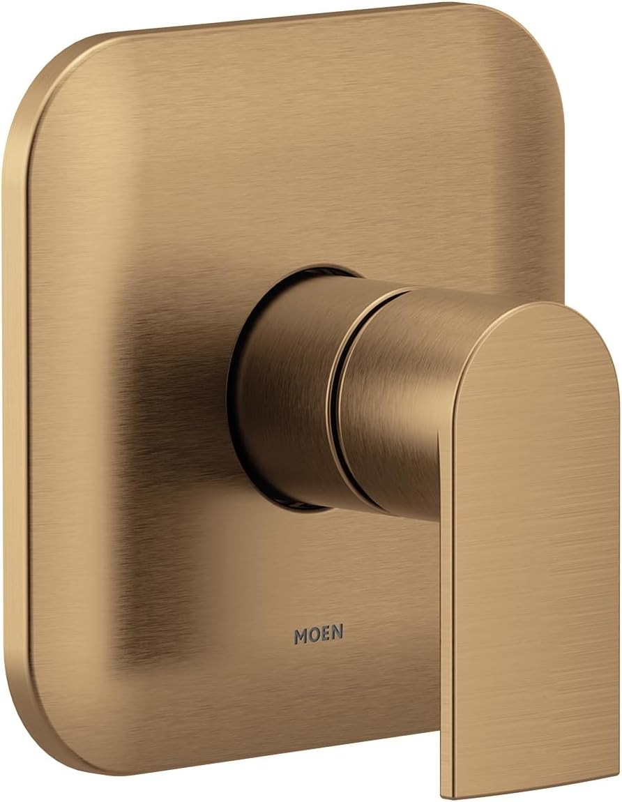 Moen UT2471BZG Genta LX M-Core 2 Series 1 Handle Shower Trim Kit - Bronzed Gold