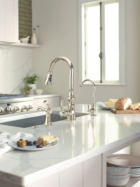 Moen 105895NL Air Gap With Matching Escutche - Polished Nickel