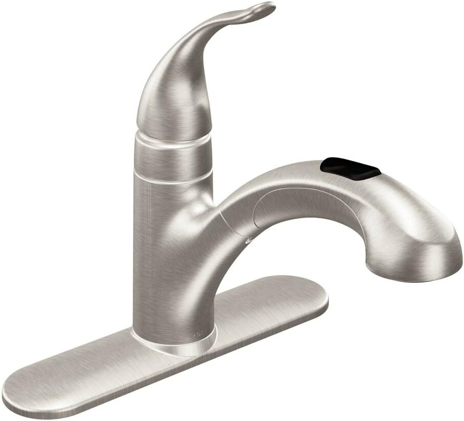 Moen Integra Low Arc Pullout Kitchen Faucet Spot Resist Stainless Steel 67315SRS