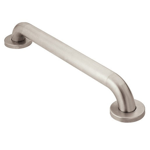 Moen R8930P Home Care Peened Stainless Steel 30” Grab Bar Concealed Screw