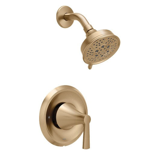 Moen T2412EPBZG Jase Posi-Temp Shower Only Trim Kit Rainshower - Brushed Gold