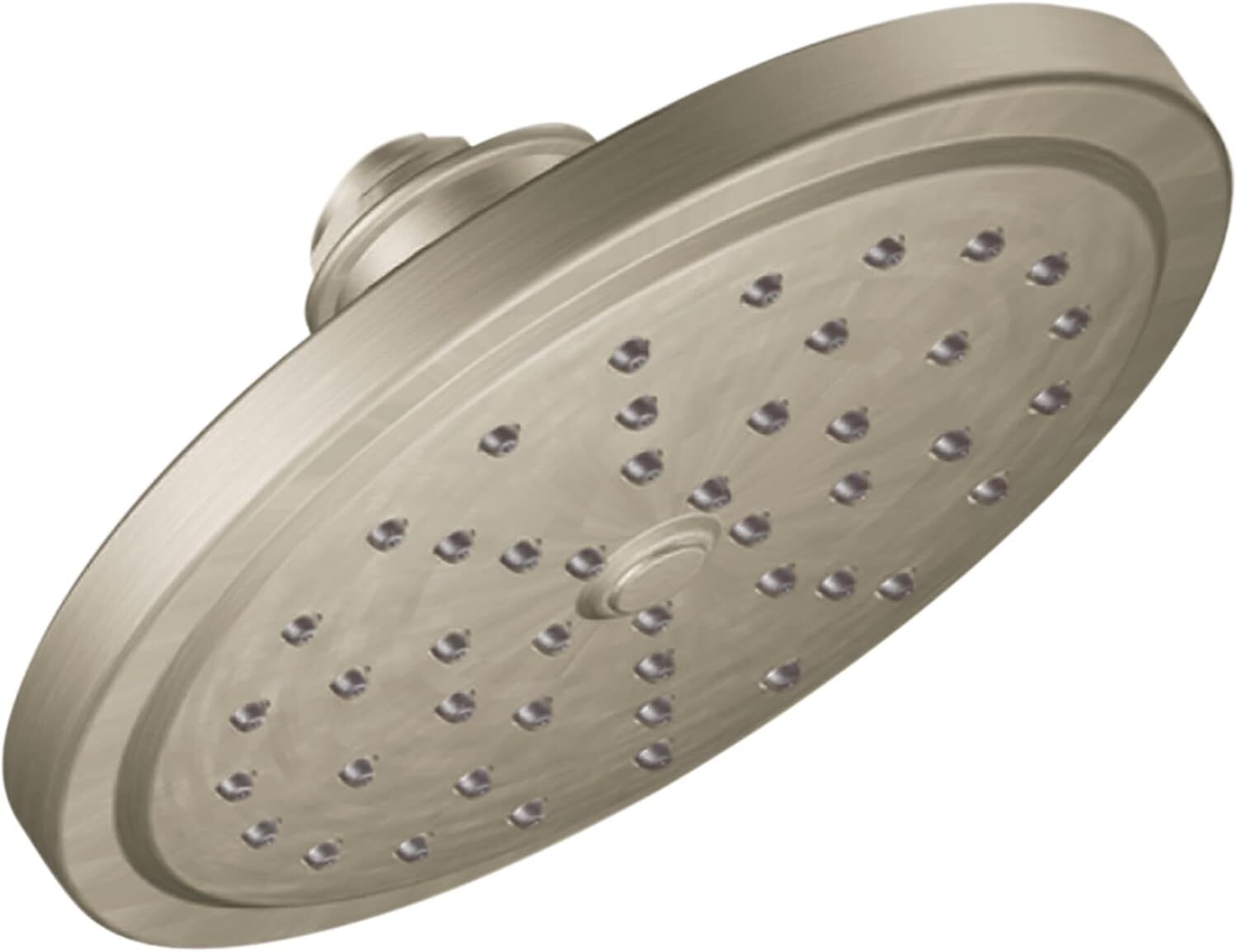 Moen Brushed Nickel 1-Function 6-3/4" Diameter Spray Head Rainshower S176EP15BN